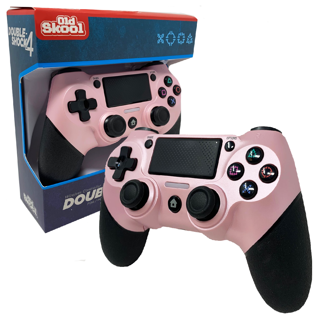 DOUBLE-SHOCK WIRELESS CONTROLLER FOR PS4 PINK G2K GAMES,